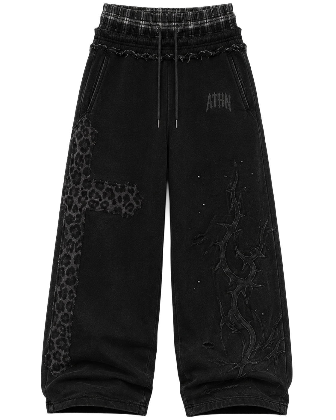 Leopard Cross Sweatpants
